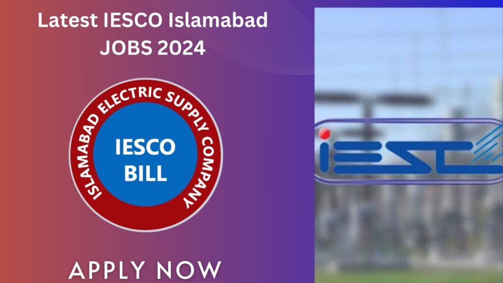 The Image only contains tittle and the focus keyword IESCO islamabad jobs